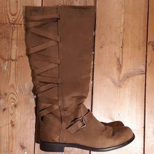 "Arleigh" Tall Boots, WIDE CALF